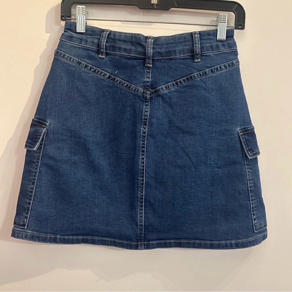Denim Midi Skirt - XS - NWT - Picture 3 of 4
